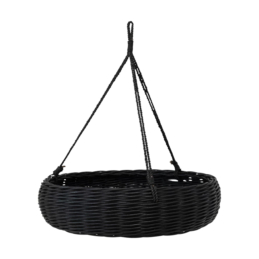 Hanging Rattan Basket