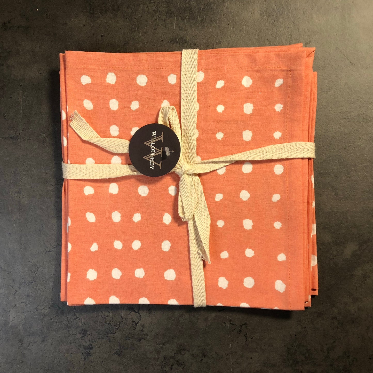 Polka Dot Napkins s/4