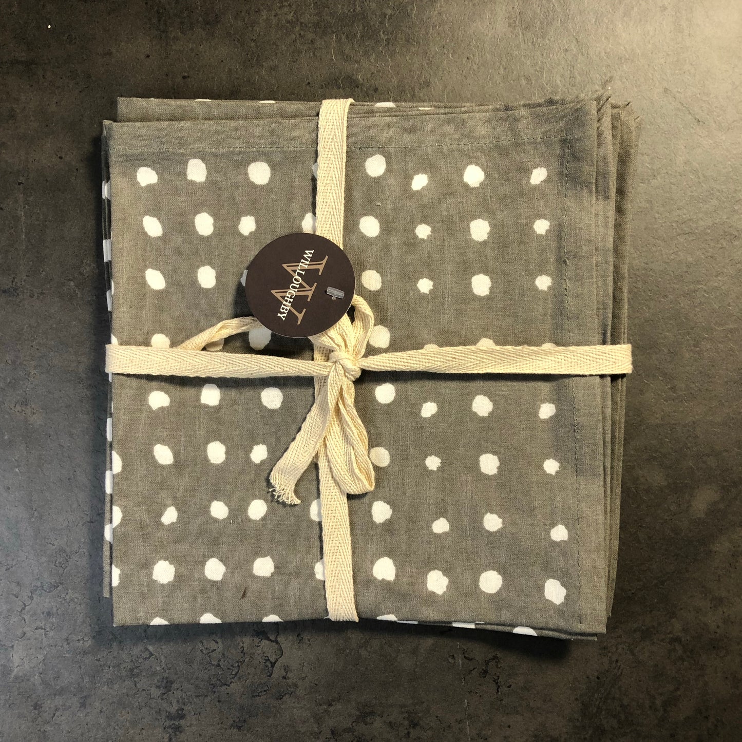 Polka Dot Napkins s/4