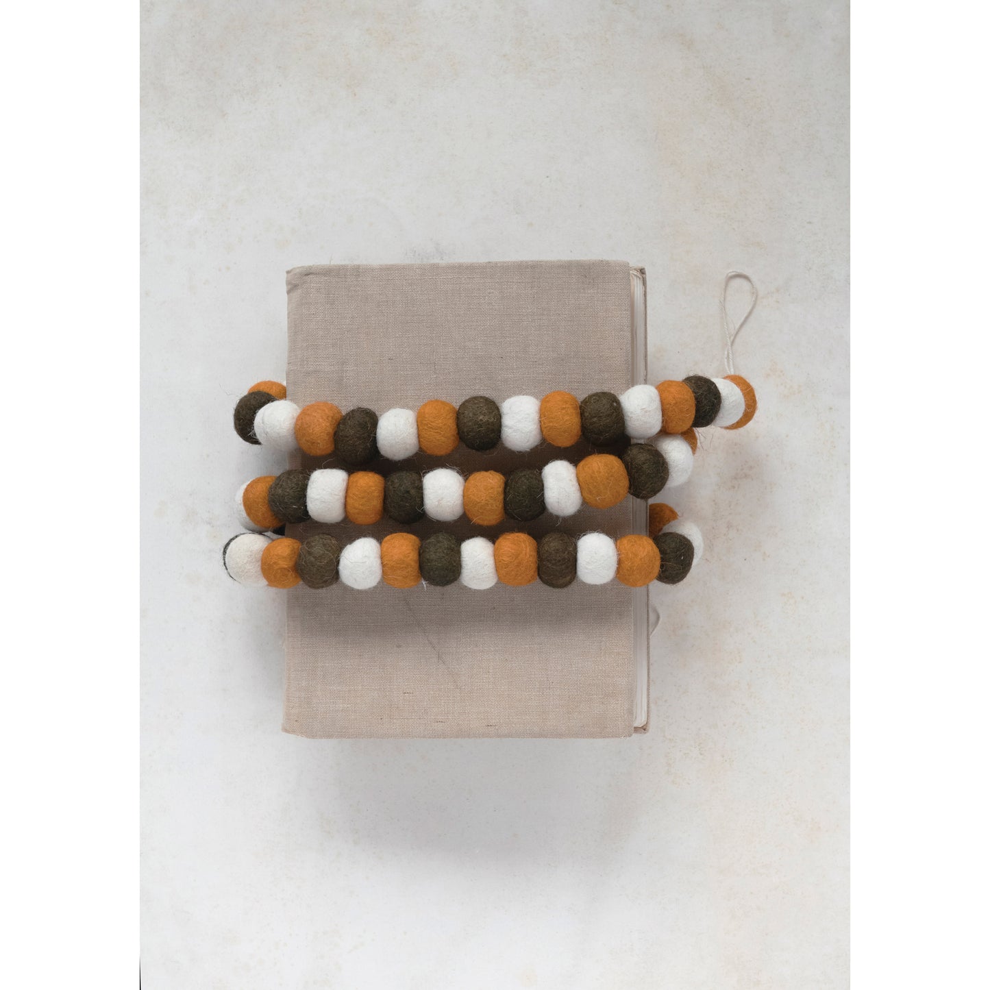 Wool Felt Ball Garland