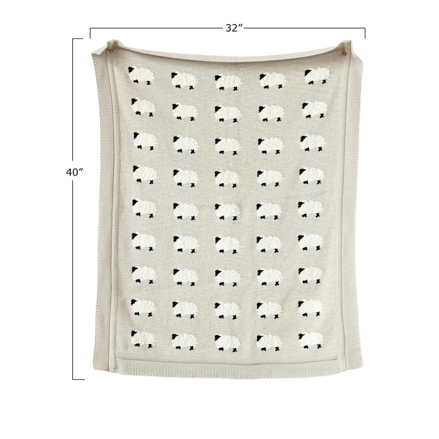 Blanket w/ Sheep