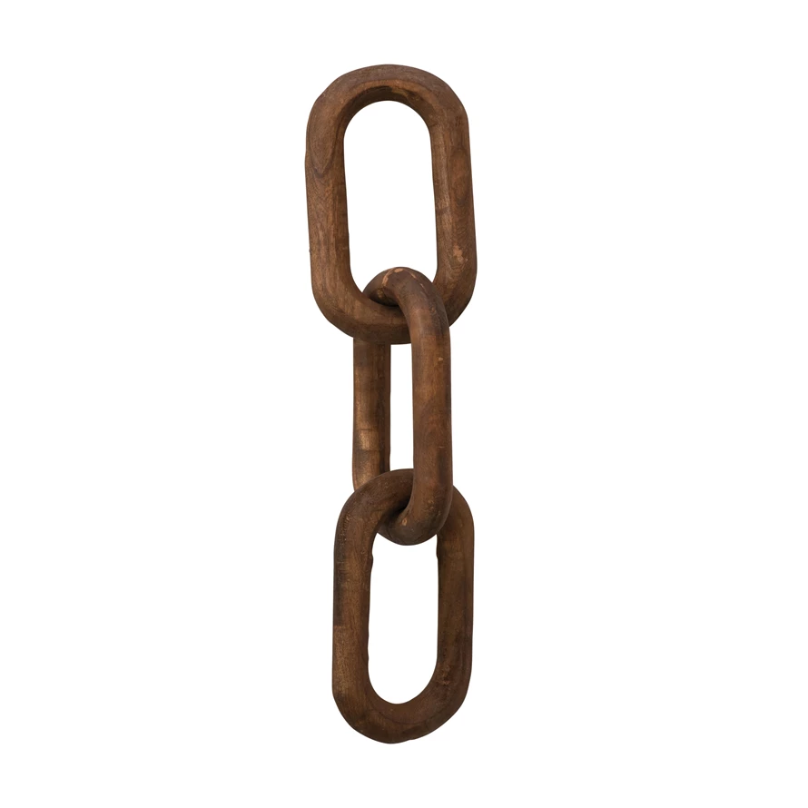 Wood Chain 3 Link