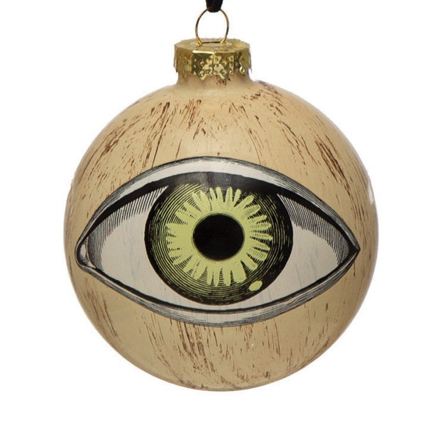 Glass Eyeball Ornament
