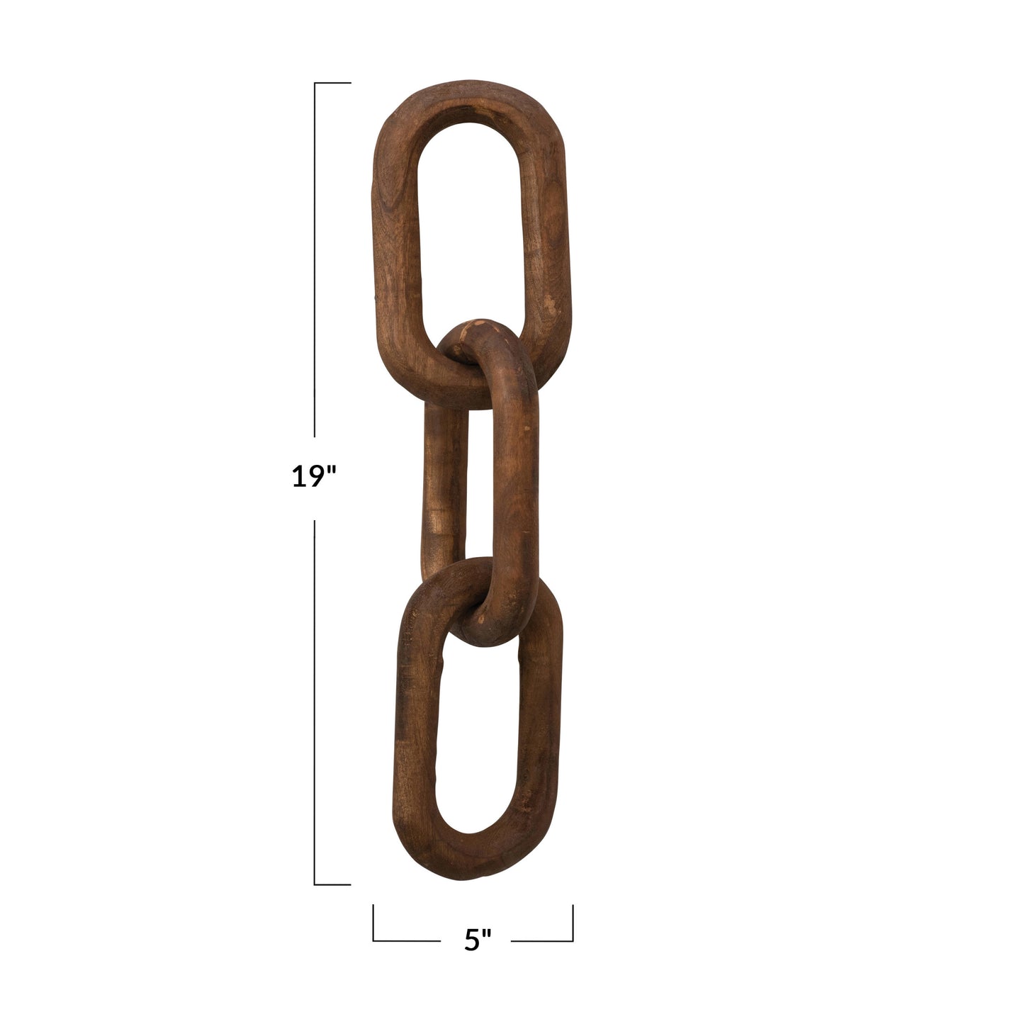 Wood Chain 3 Link