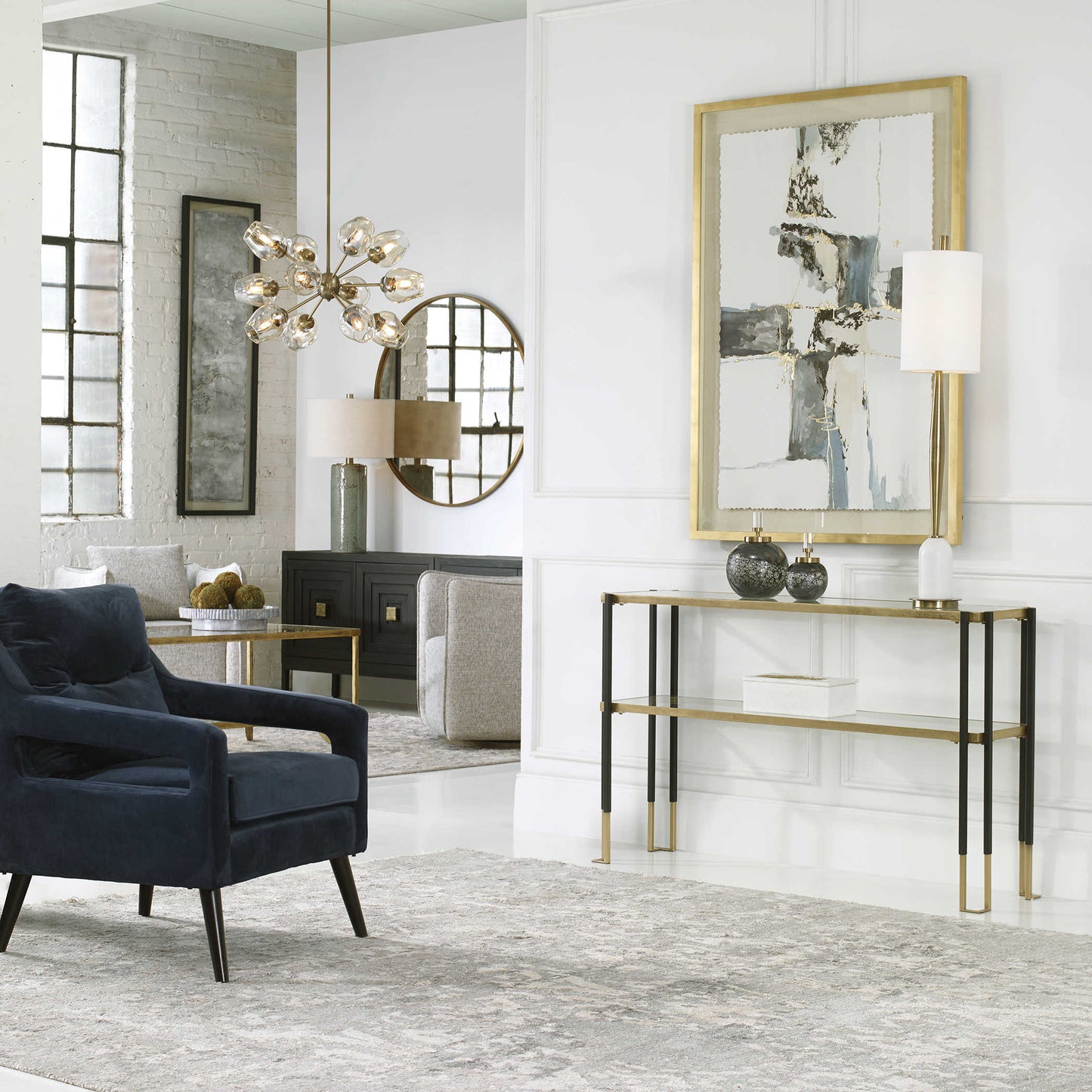 Chet, 12 LT Chandelier