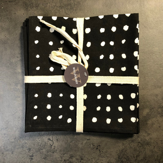 Polka Dot Napkins s/4