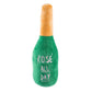 Woof Clicquot Rose' Champagne Bottle Squeaker Dog Toy