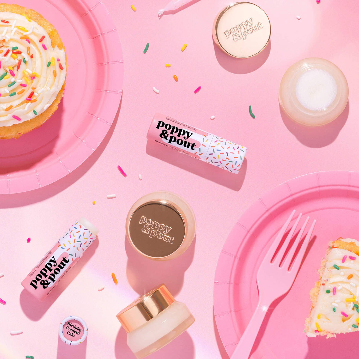 Birthday Cake Confettii Lip Care Duo