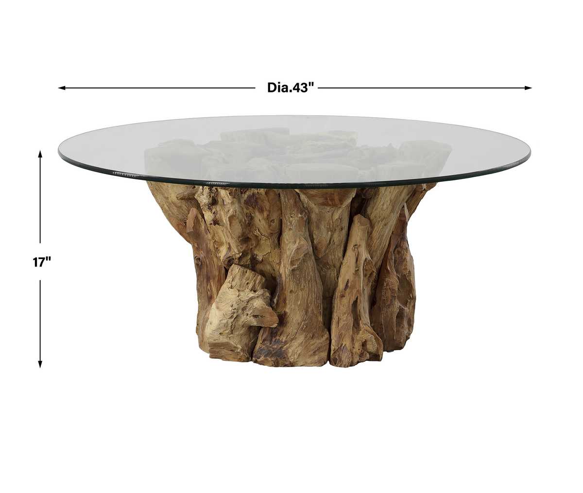 Driftwood Coffee Table, 2 Cartons