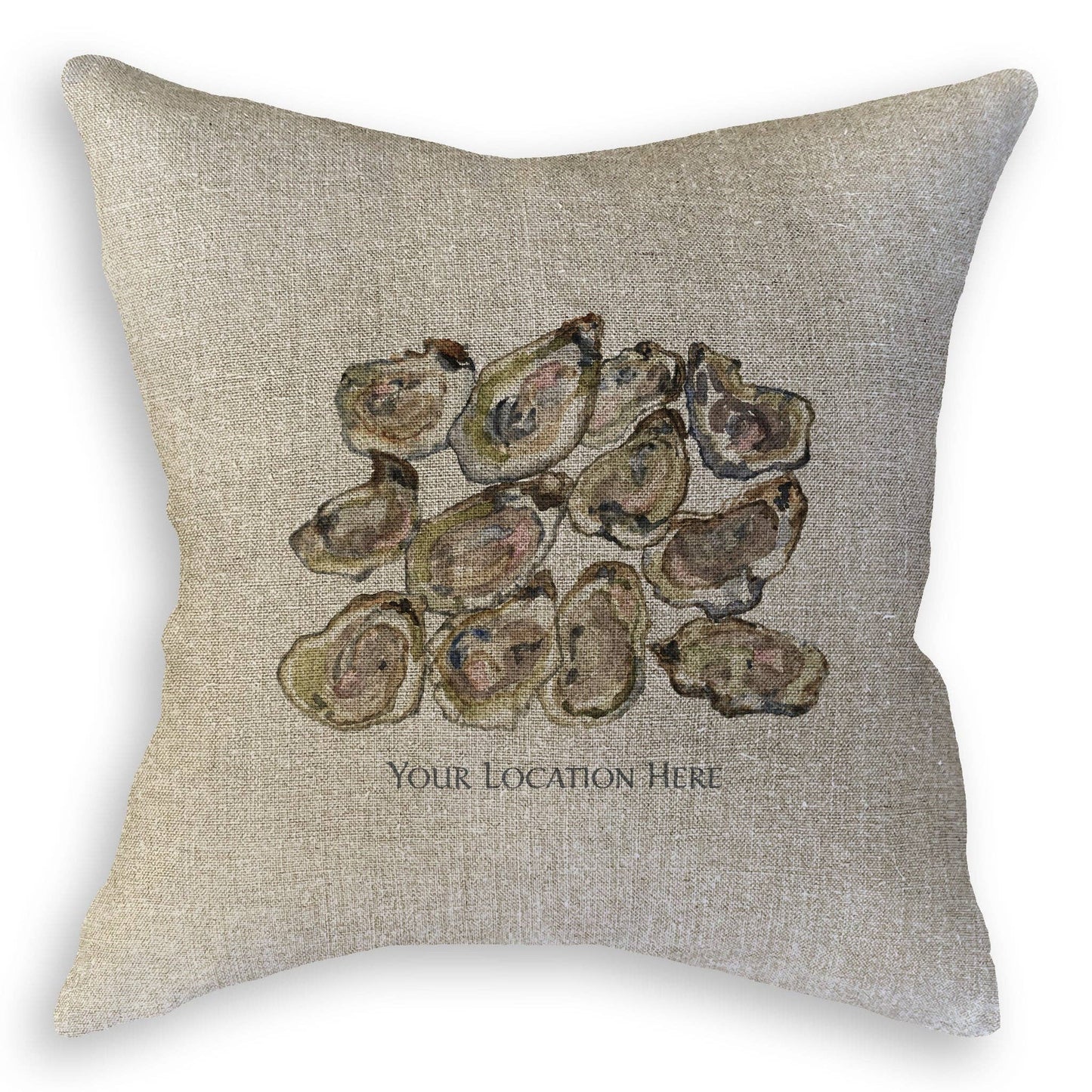 A Dozen Oysters Dishtowel