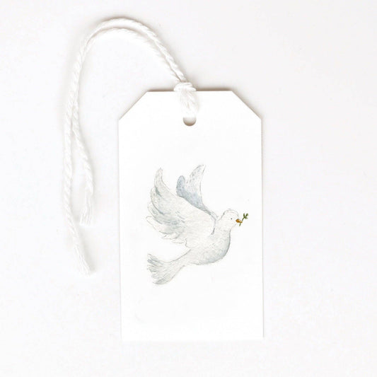 Dove gift tags