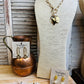 Gold Queen Bee Earrings