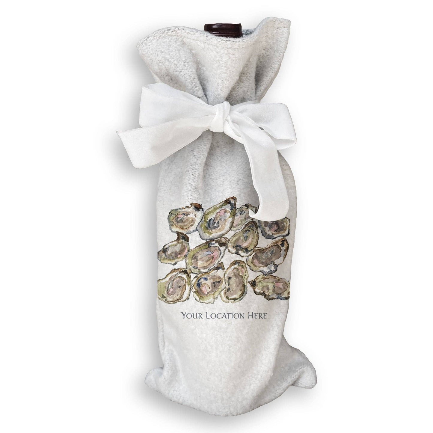 A Dozen Oysters Dishtowel