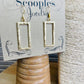 Gold Paperclip Cross