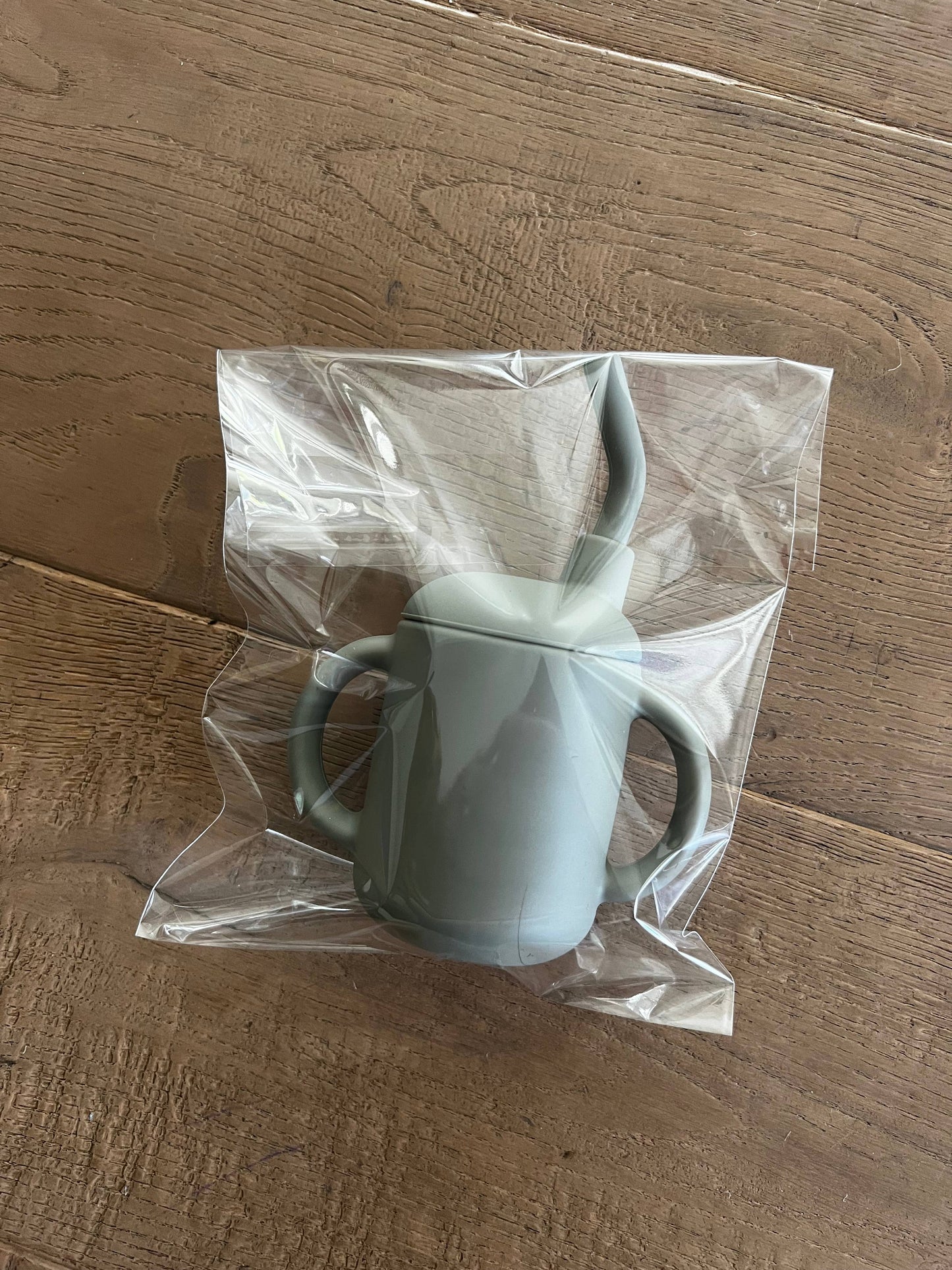Sage Sippy Cup with Straw