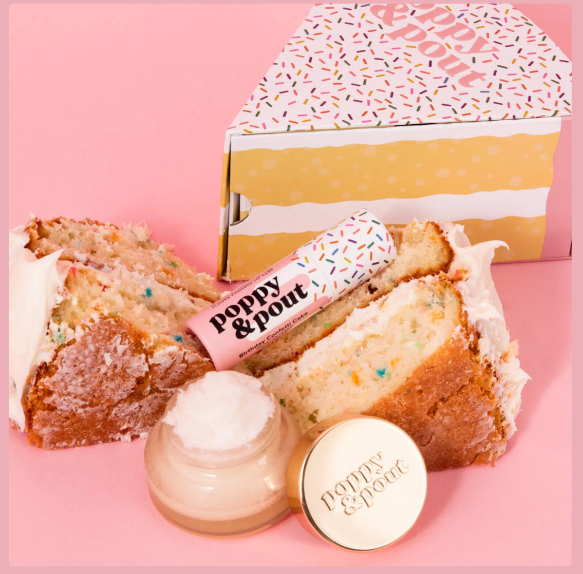 Birthday Cake Confettii Lip Care Duo