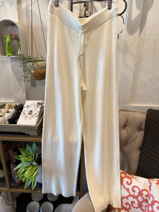 Mododoc Ivory Knitted Pant