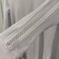 Alison Sheri 3/4 Sleeve White Top with Sleeve Cutouts