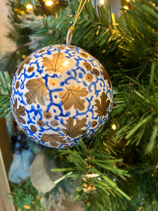 Hand-painted Paper Mache Ornament