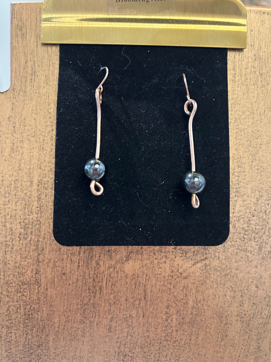 Hematite Earrings