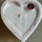 Candle Filled Heart Dough Bowl