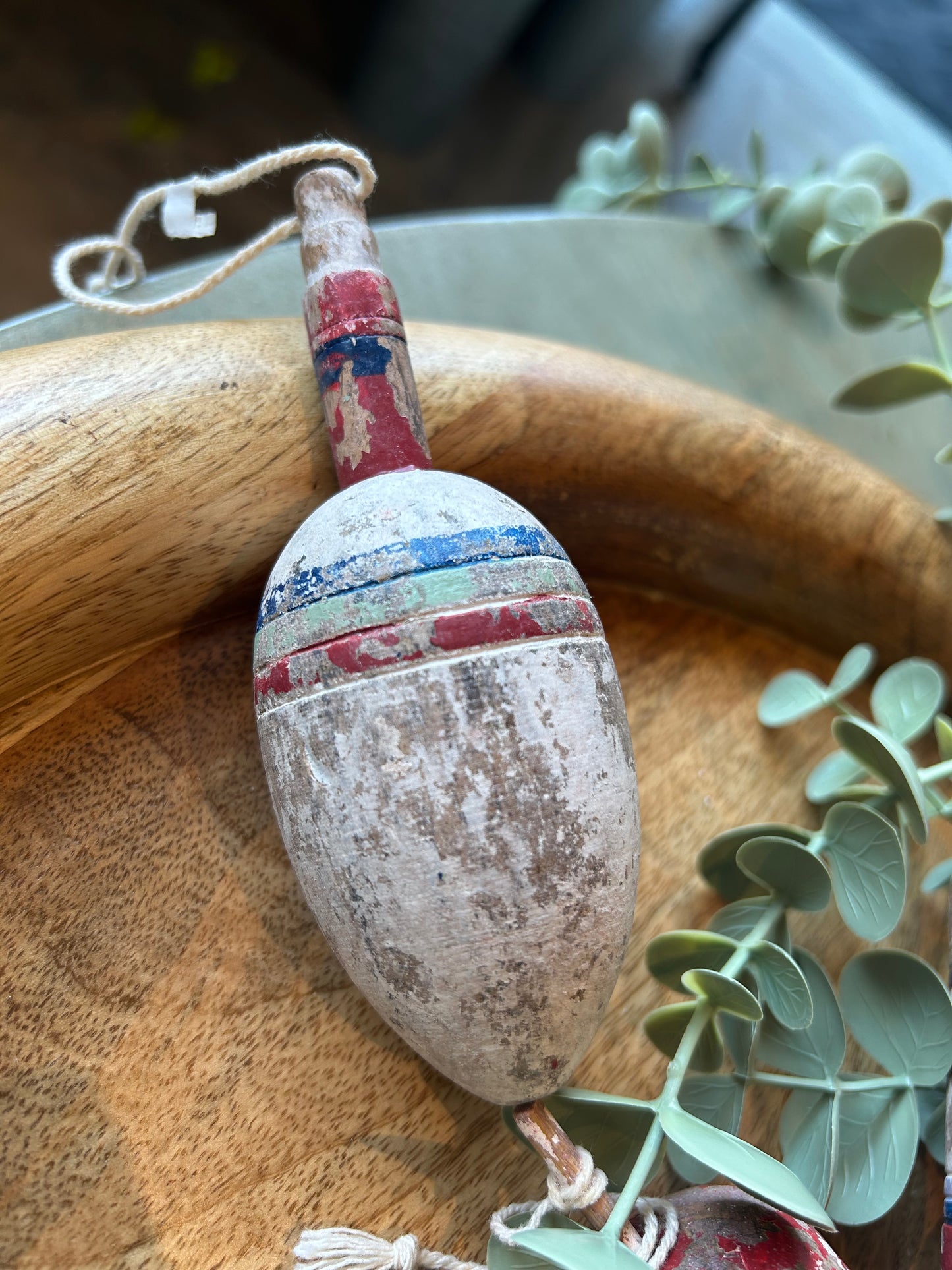 Wood Bobber Ornament