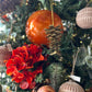 Metal Pinecone Ornament, 2 Styles