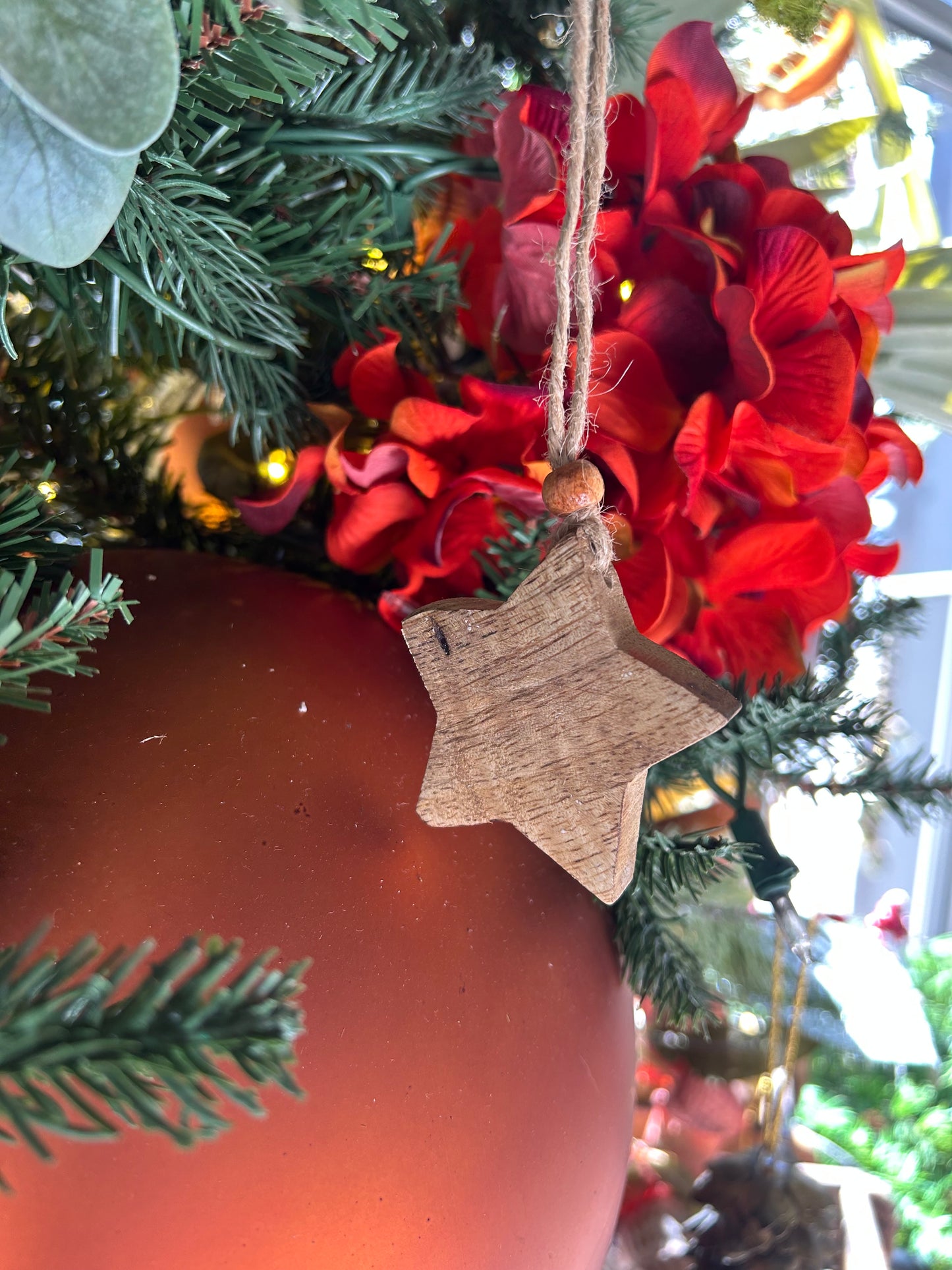 Wood and Enamel Ornaments