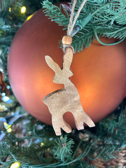 Wood and Enamel Ornaments