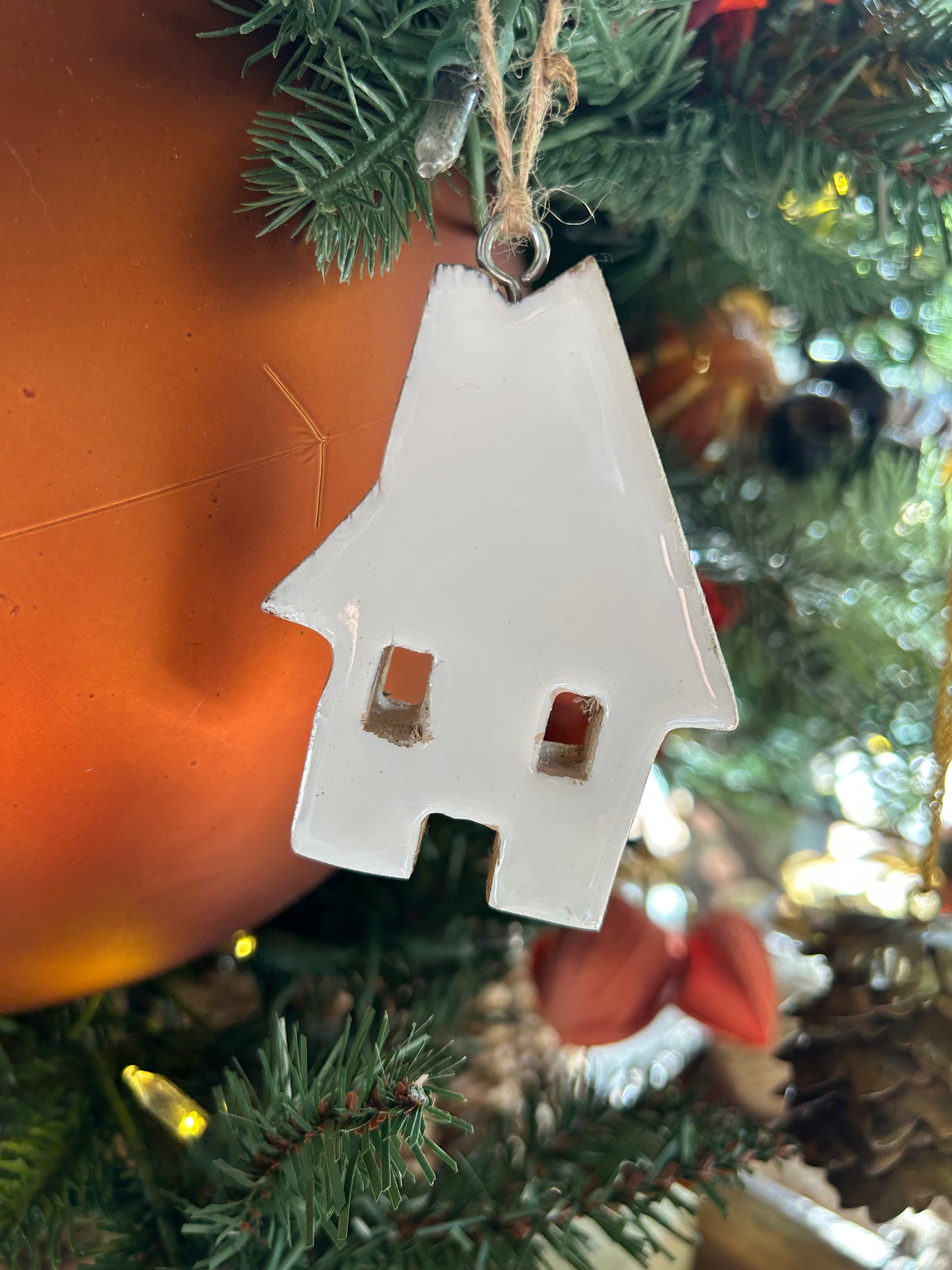 Wood and Enamel Ornaments