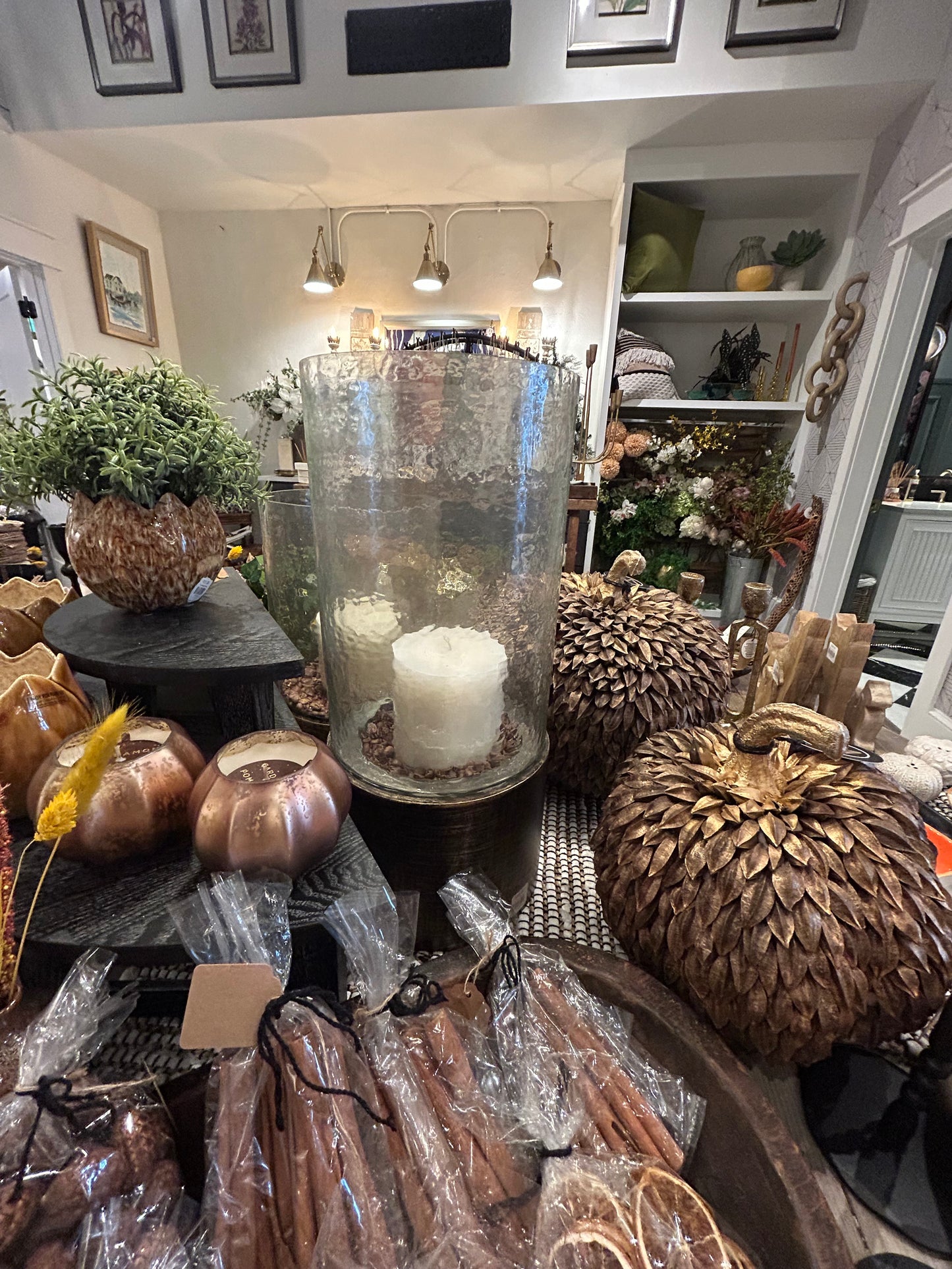 Wavy Glass Hurricanes