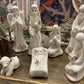 White/Gold Porcelain Nativity