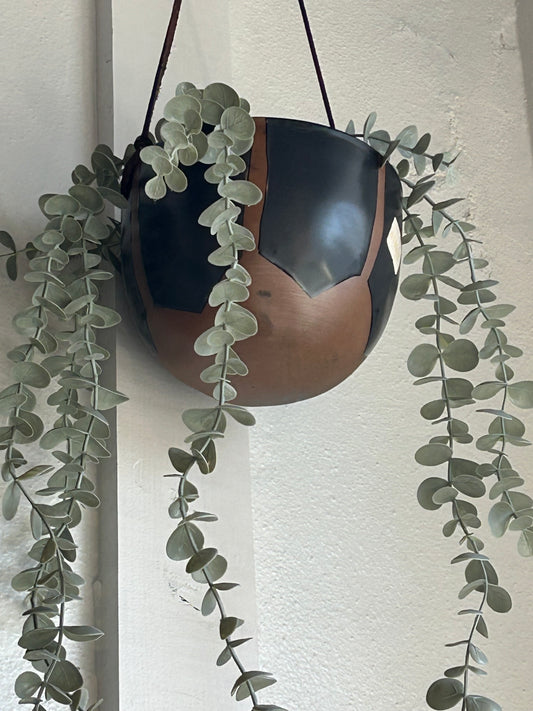 Glazed Hanging Planter