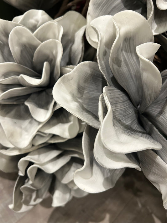 Eva Double head Gray and White Stem