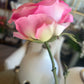 Pink Rose Stem 26"