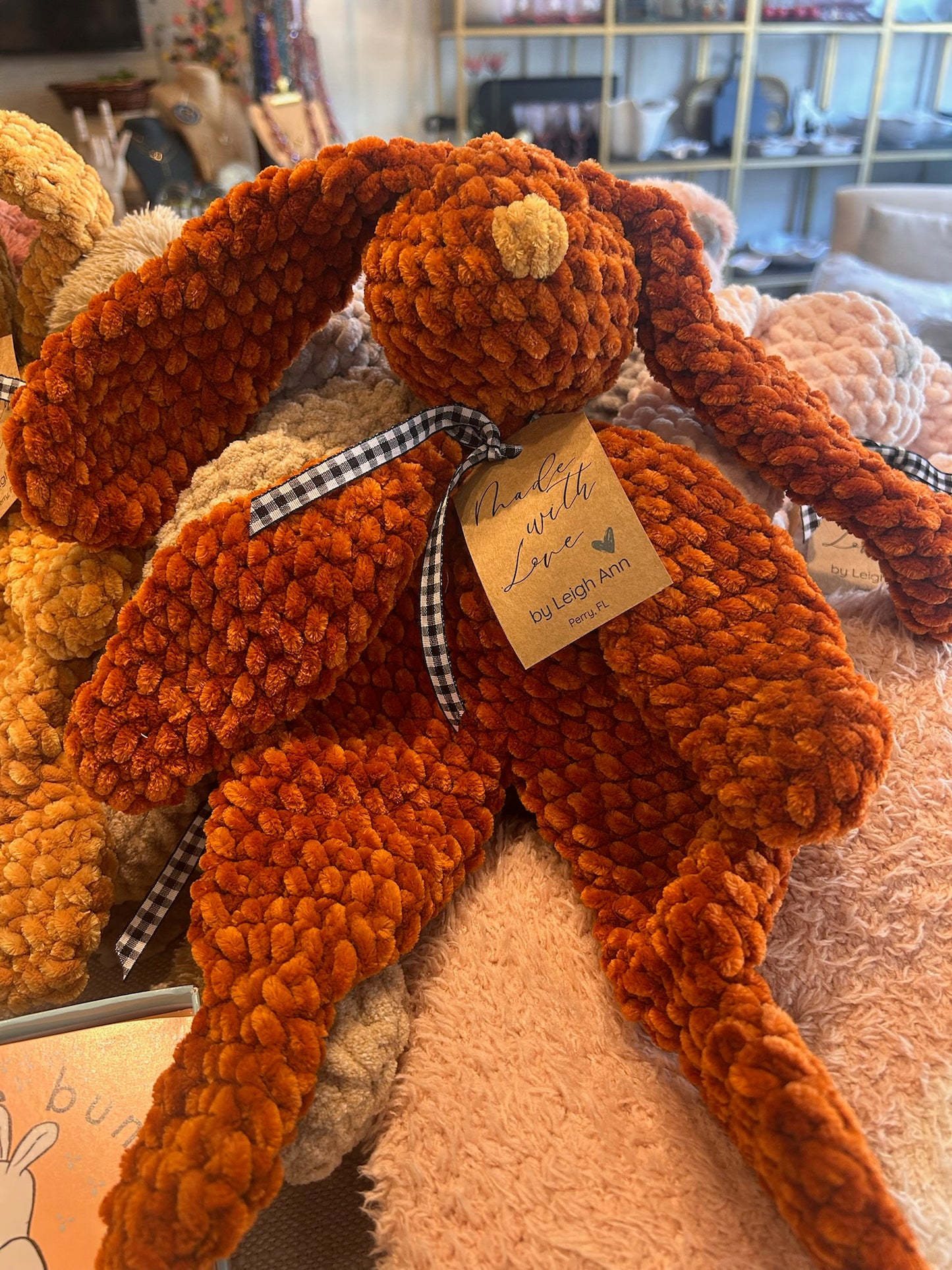 Handcrafted Bunny Loveys