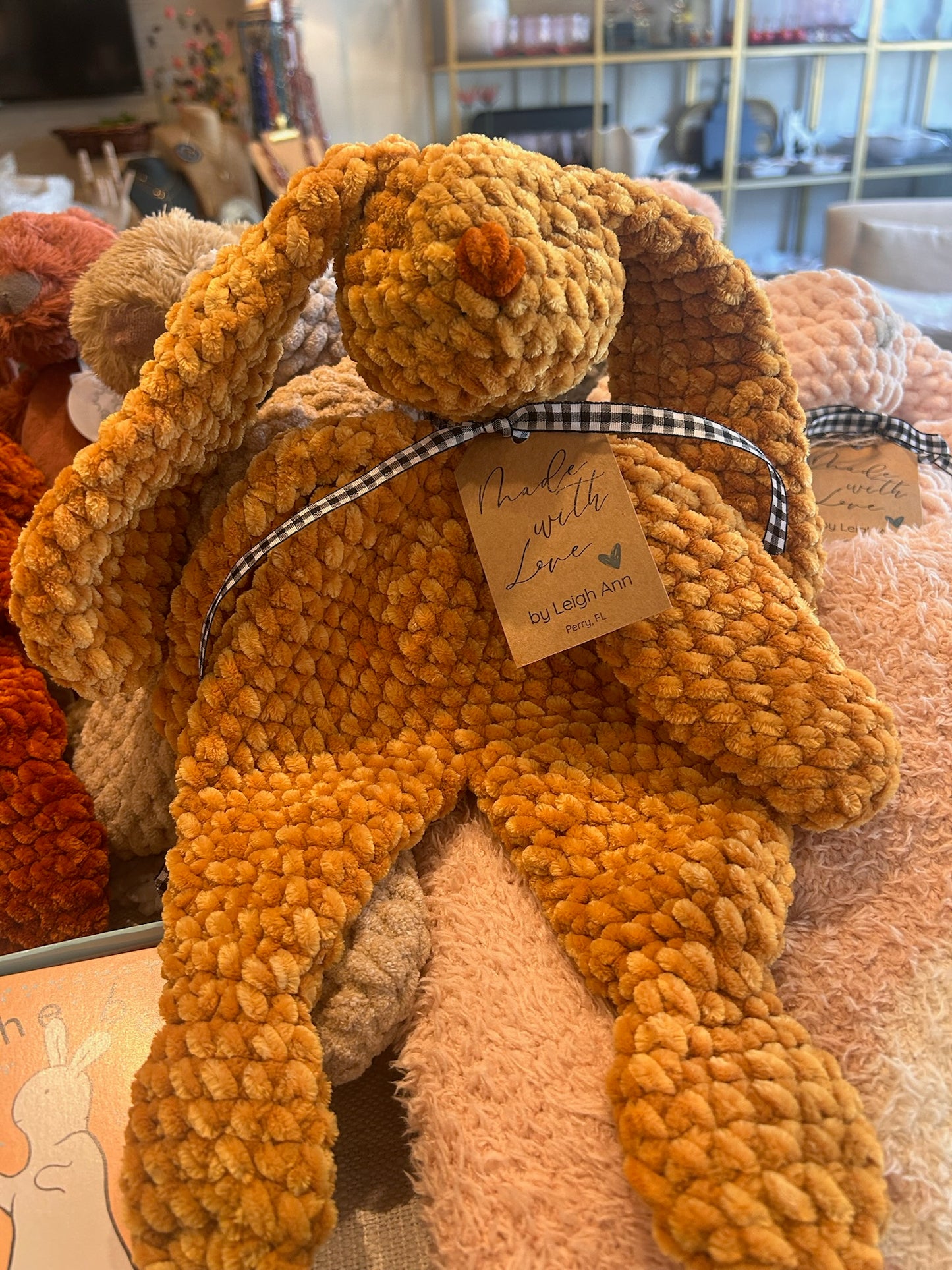 Handcrafted Bunny Loveys