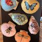 Resin Shell Shaped Magnet w/ Flora/Fauna Image, 6 Styles