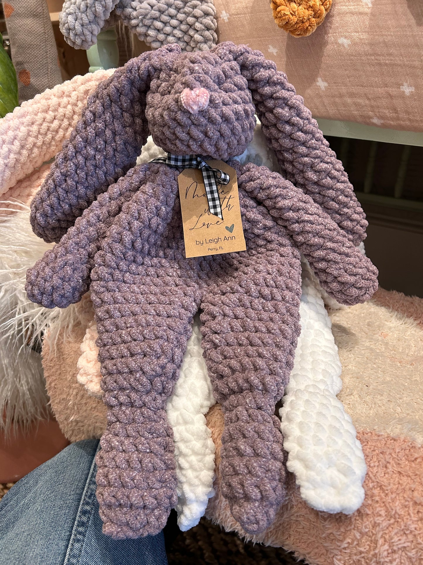 Handcrafted Bunny Loveys