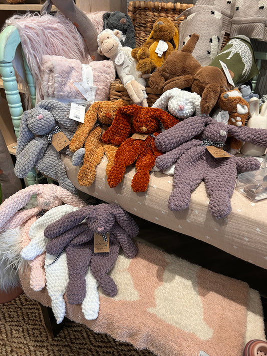 Handcrafted Bunny Loveys
