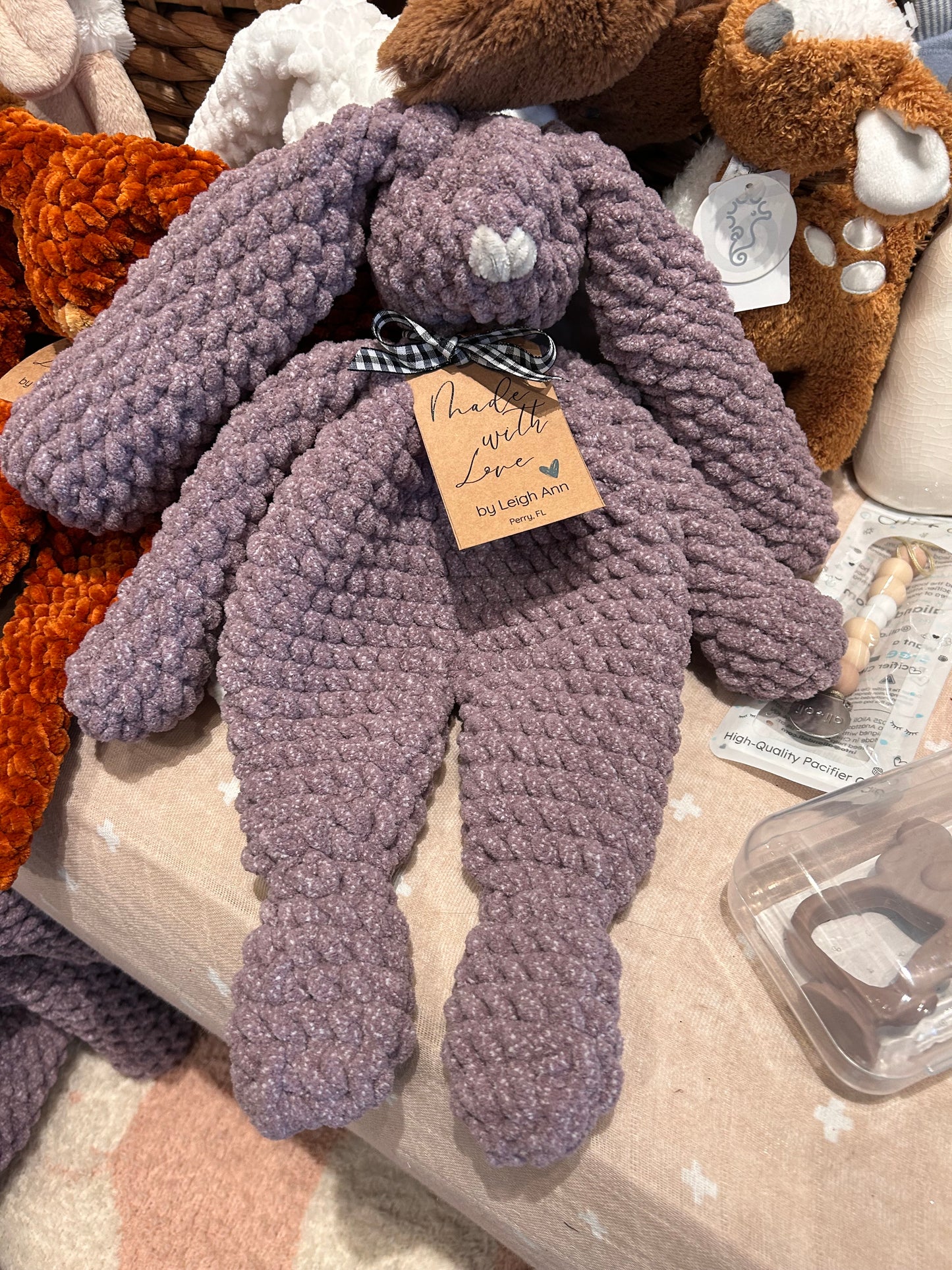 Handcrafted Bunny Loveys