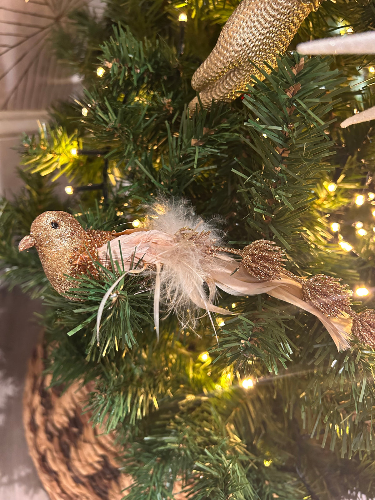 Foam & Feather Bird Clip-on Ornaments, Multi Color