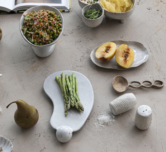 Stoneware Tray w/ Ball