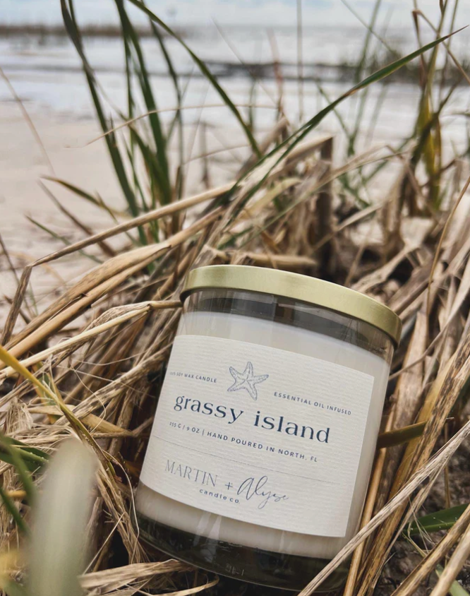 Grassy Island Candle Martin & Alyse