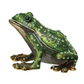 Metal Enameled Frog Trinket Box