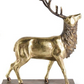 Standing Elk in Antique Gold Finish 2 Styles