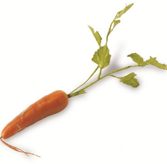 17" Faux Carrot