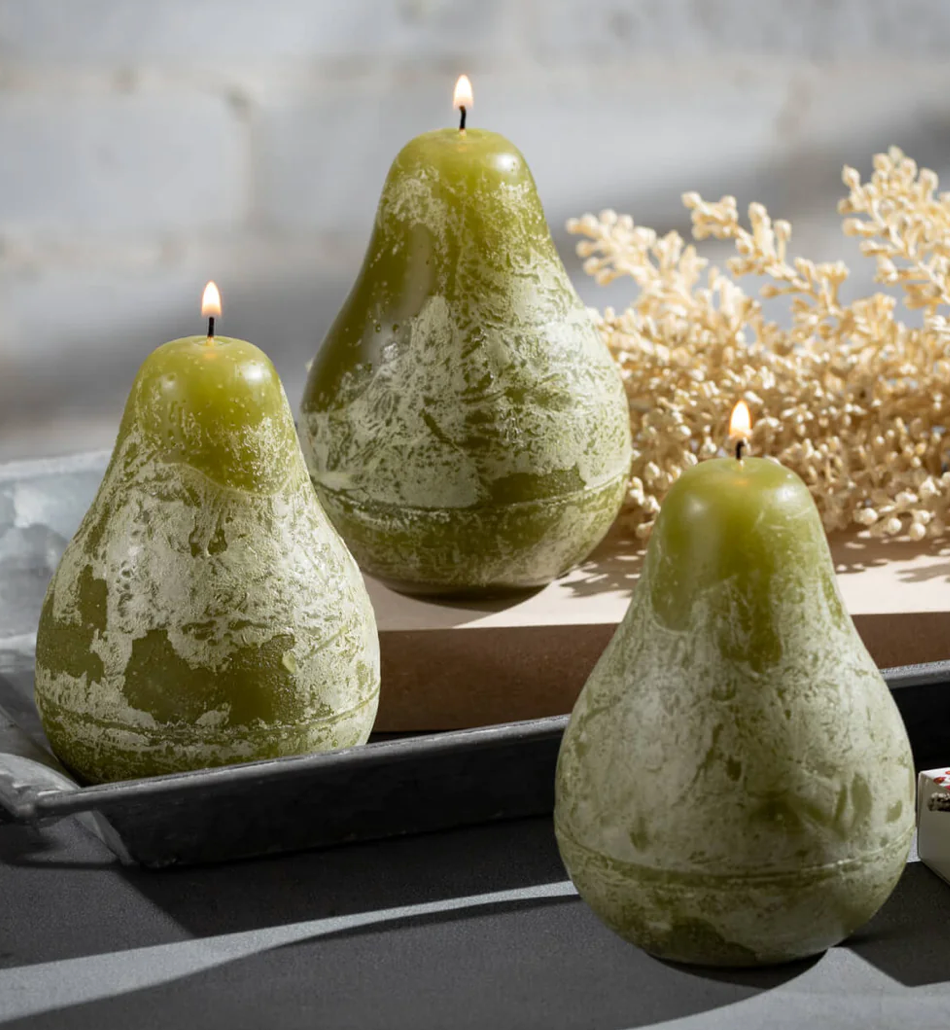 Pear Candles