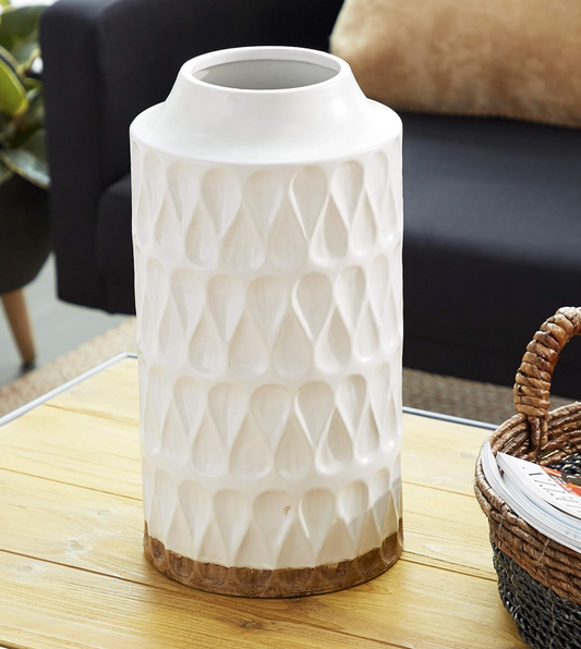 Ceramic Geometric Vase