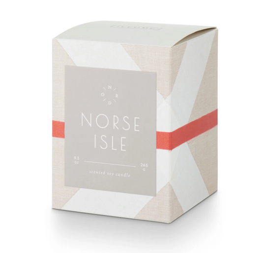 Norse Isle Seafare Glass Candle